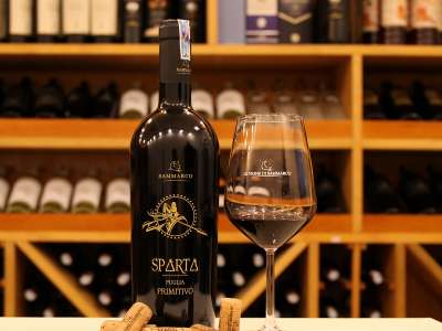 Vang Sparta Primitivo Puglia - Chai vang đỏ 19 độ đẳng cấp bậc nhất nước Ý