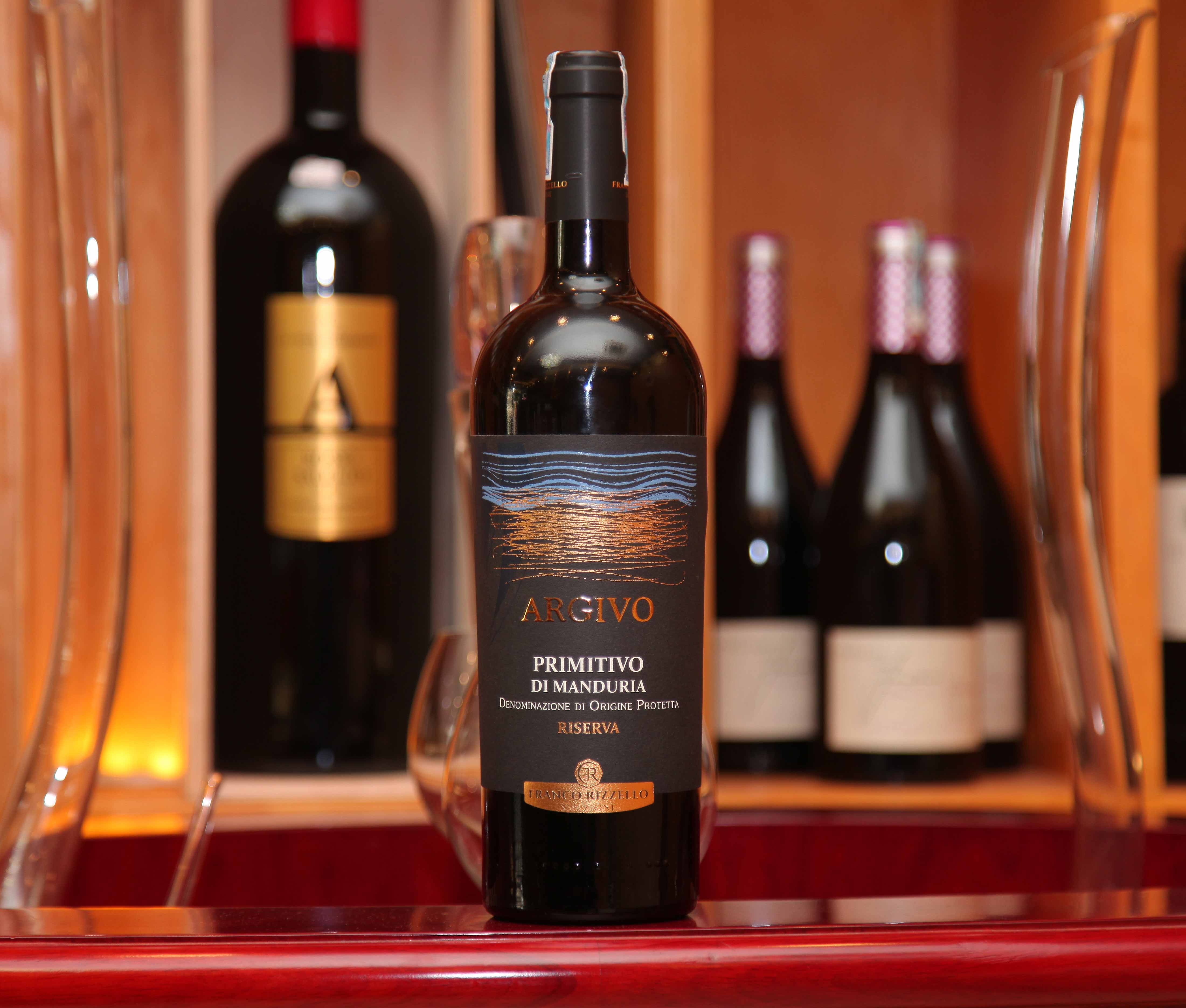 Rượu Vang Ý ARGIVO RISERVA PRIMITIVO di MANDURIA