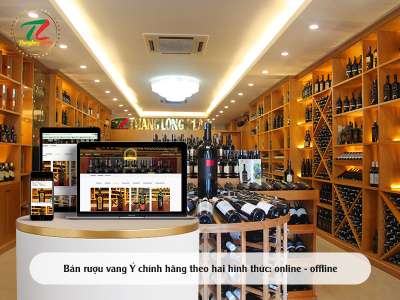 Cửa hàng bán rượu vang Ý chính hãng, online, offline, giá chỉ từ hơn 200k
