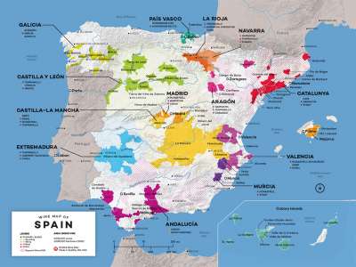 Rượu vang Tây Ban Nha: Lịch sử và những vùng trồng nho nổi tiếng