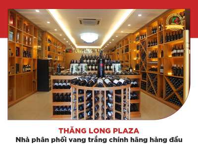 Rượu vang trắng thượng hạng nhập khẩu chính hãng tại Thăng Long Plaza